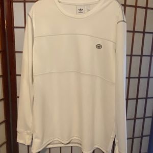 Adidas white long sleeve